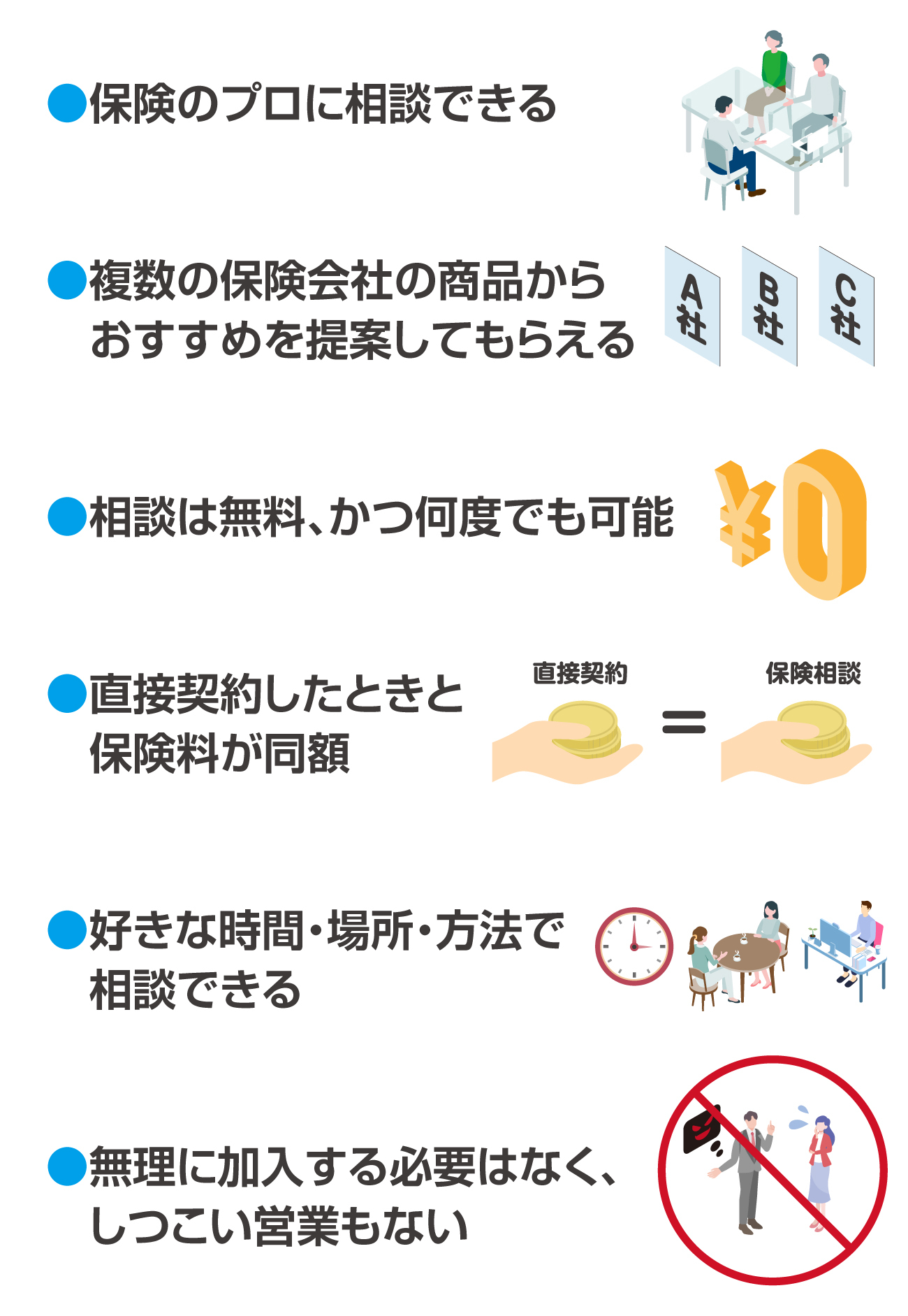 保険相談のメリット